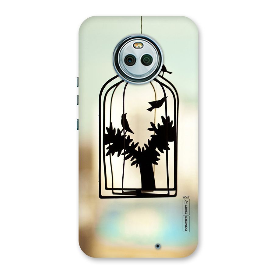 Beautiful Pegion Cage Back Case for Moto X4