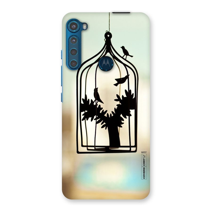Beautiful Pegion Cage Back Case for Motorola One Fusion Plus