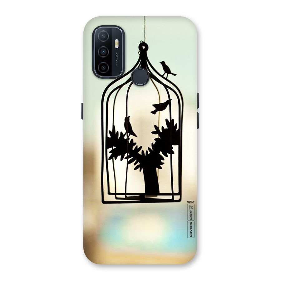 Beautiful Pegion Cage Back Case for Oppo A32