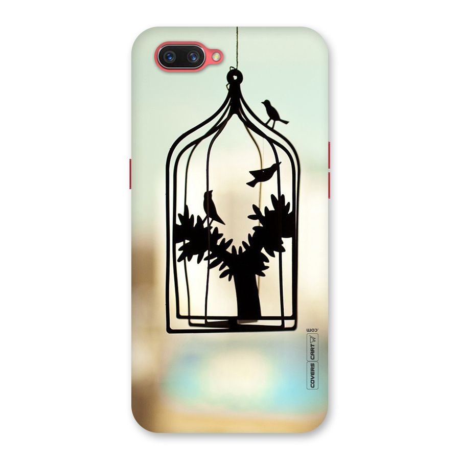 Beautiful Pegion Cage Back Case for Oppo A3s
