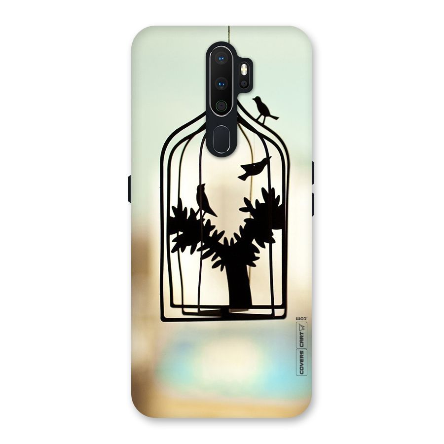 Beautiful Pegion Cage Back Case for Oppo A5 (2020)