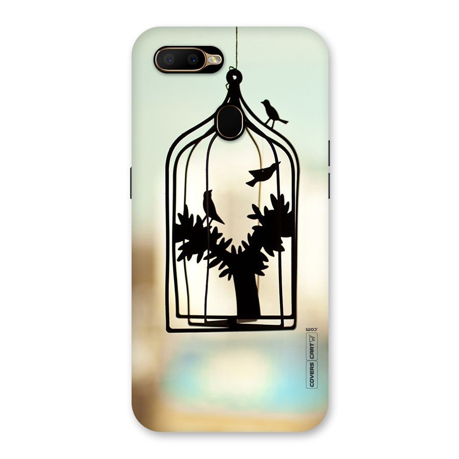 Beautiful Pegion Cage Back Case for Oppo A5s