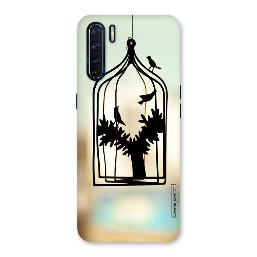 Beautiful Pegion Cage Back Case for Oppo F15