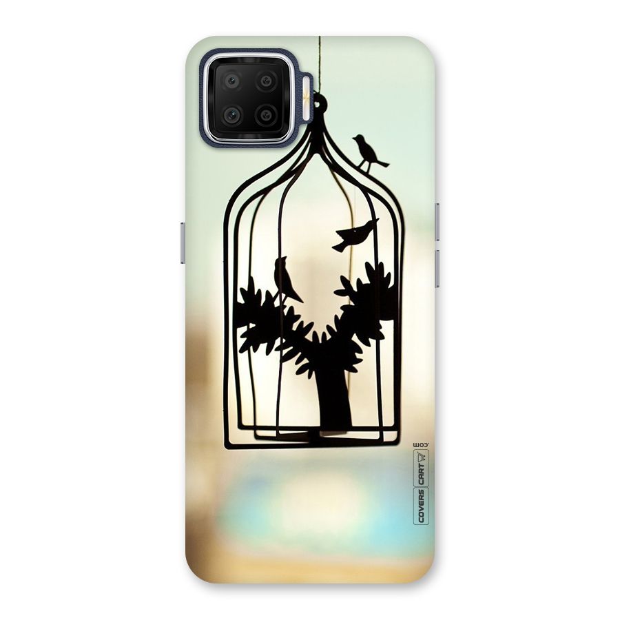 Beautiful Pegion Cage Back Case for Oppo F17