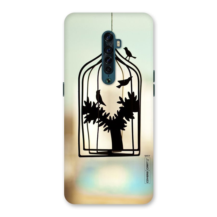Beautiful Pegion Cage Back Case for Oppo Reno2
