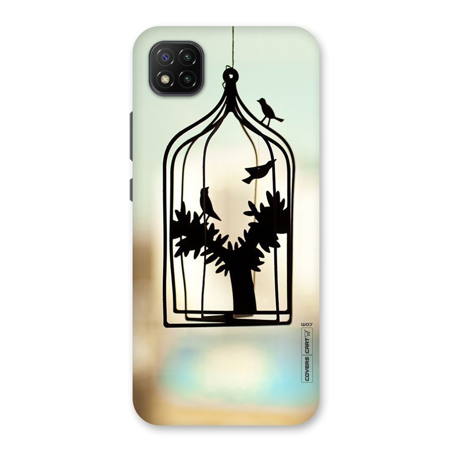Beautiful Pegion Cage Back Case for Poco C3