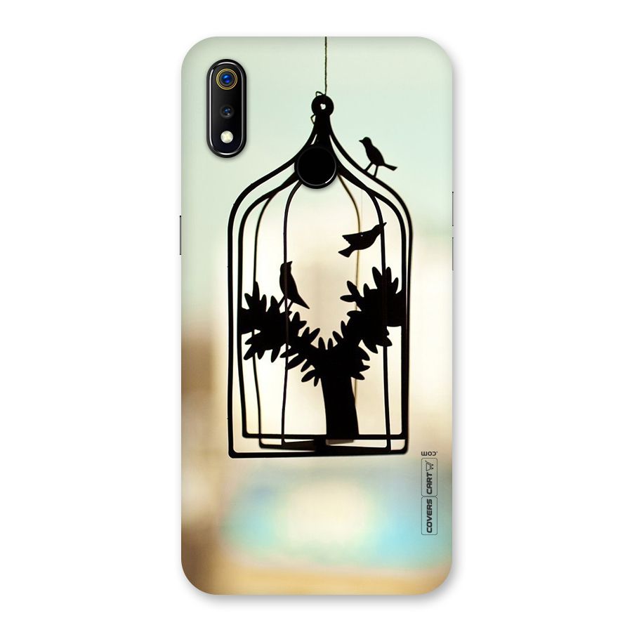 Beautiful Pegion Cage Back Case for Realme 3