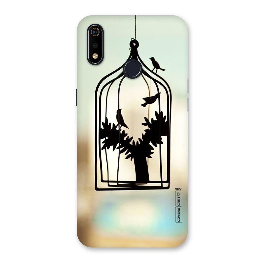 Beautiful Pegion Cage Back Case for Realme 3i