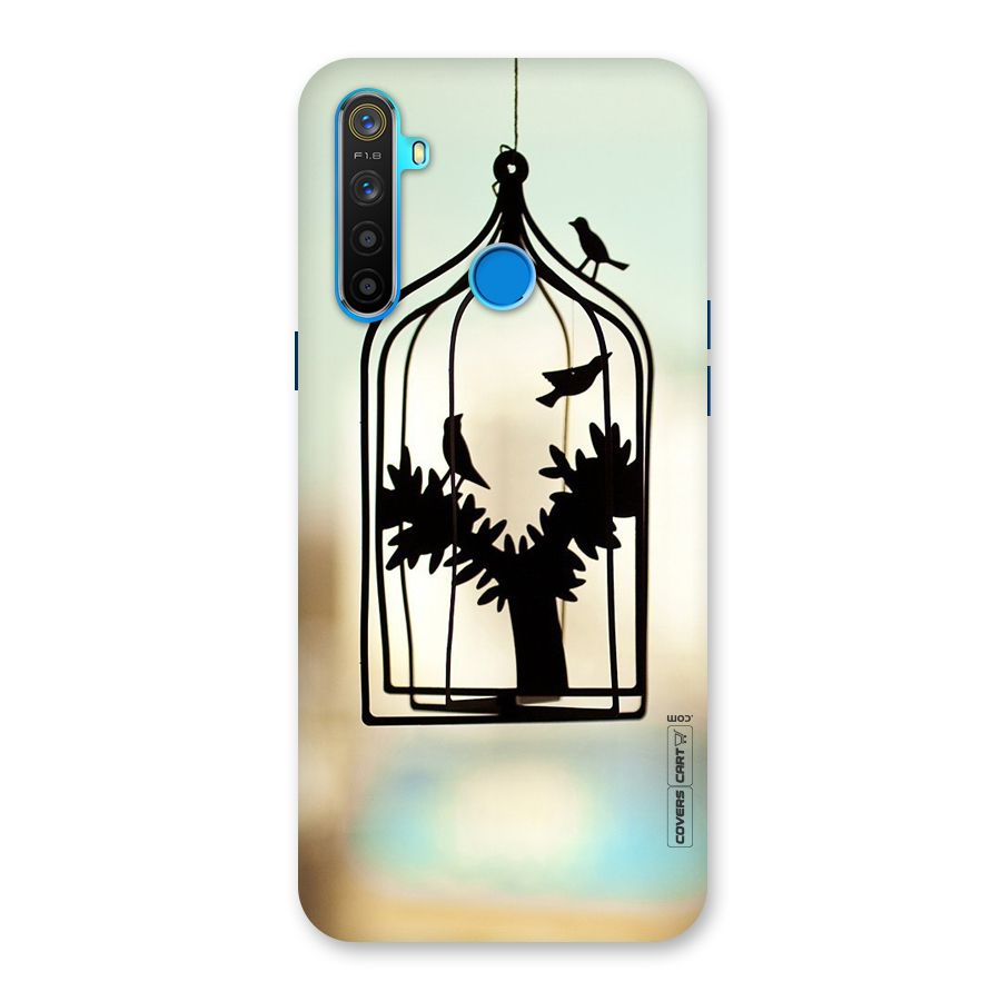 Beautiful Pegion Cage Back Case for Realme 5