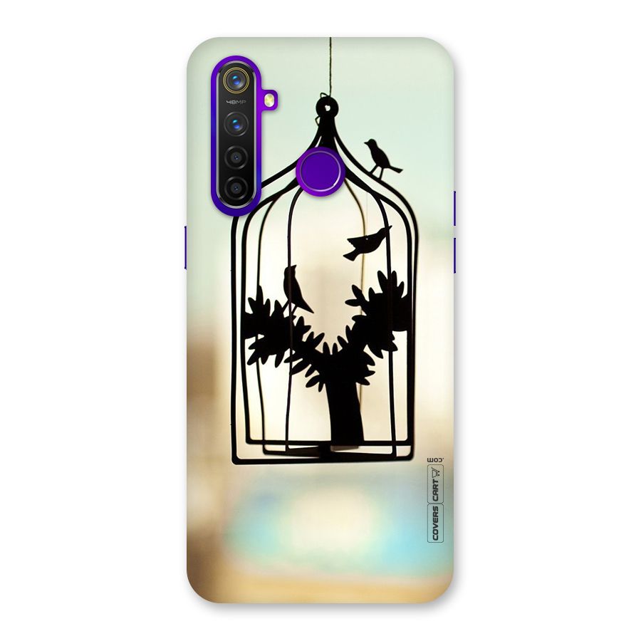 Beautiful Pegion Cage Back Case for Realme 5 Pro