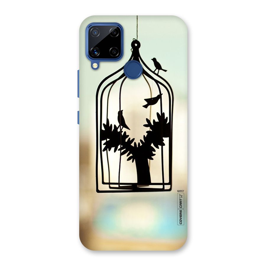 Beautiful Pegion Cage Back Case for Realme C15