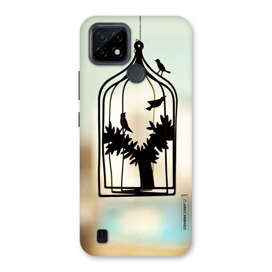 Beautiful Pegion Cage Back Case for Realme C21