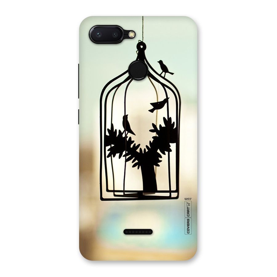 Beautiful Pegion Cage Back Case for Redmi 6