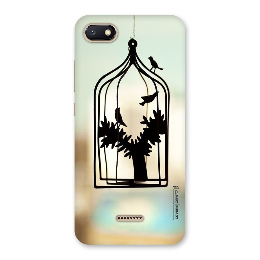 Beautiful Pegion Cage Back Case for Redmi 6A