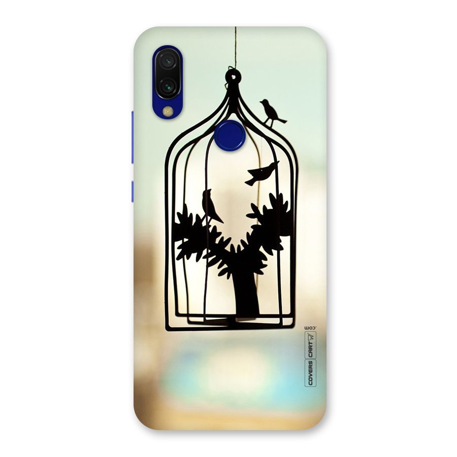 Beautiful Pegion Cage Back Case for Redmi 7