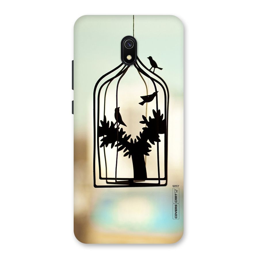 Beautiful Pegion Cage Back Case for Redmi 8A
