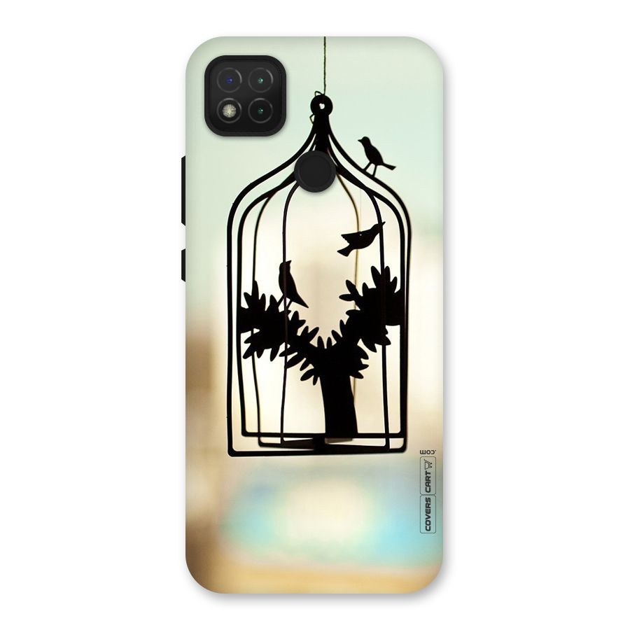 Beautiful Pegion Cage Back Case for Redmi 9
