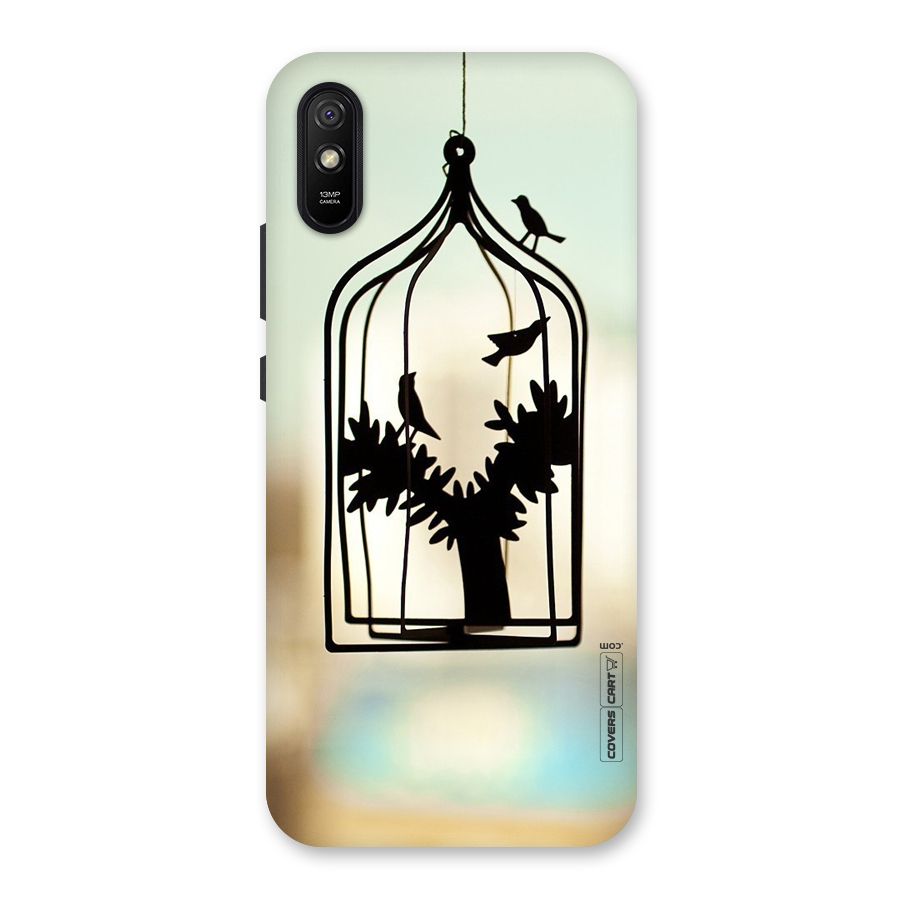 Beautiful Pegion Cage Back Case for Redmi 9i