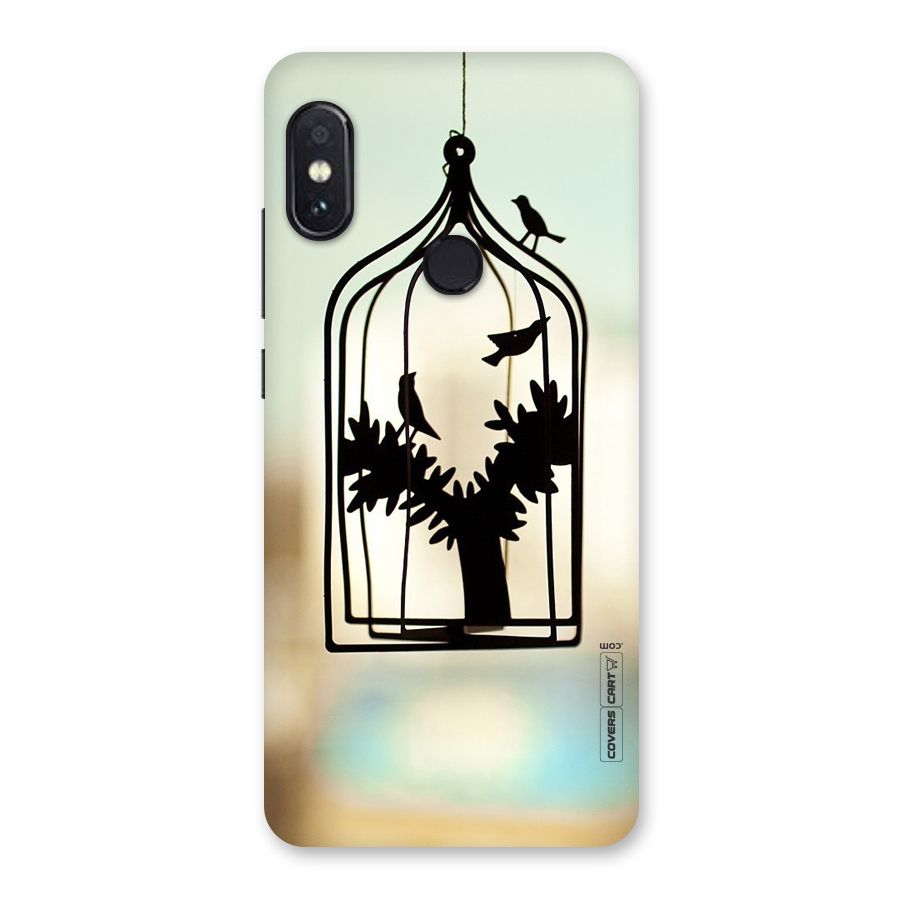 Beautiful Pegion Cage Back Case for Redmi Note 5 Pro
