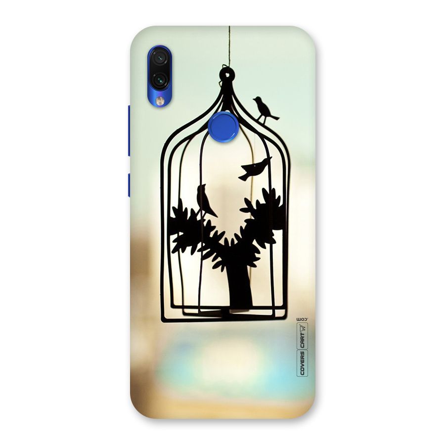 Beautiful Pegion Cage Back Case for Redmi Note 7S