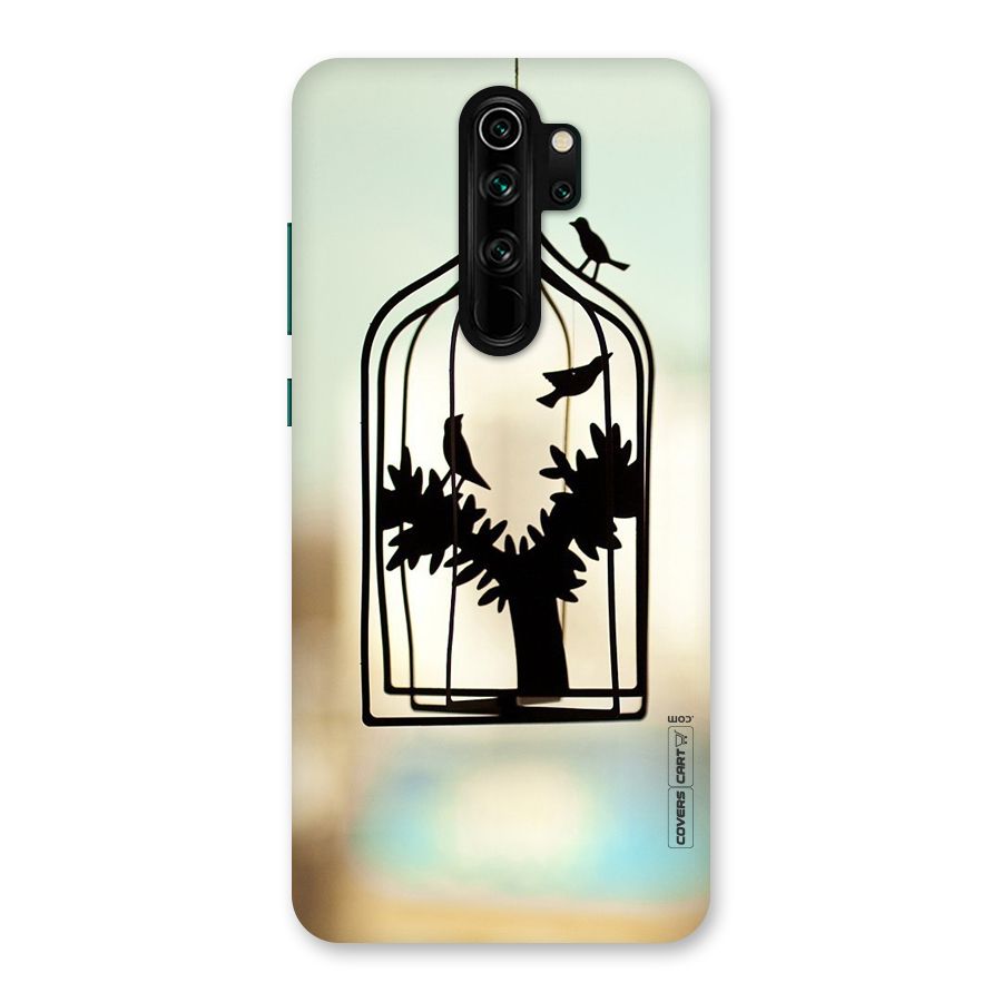 Beautiful Pegion Cage Back Case for Redmi Note 8 Pro