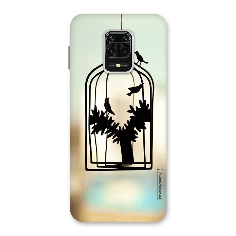 Beautiful Pegion Cage Back Case for Redmi Note 9 Pro Max