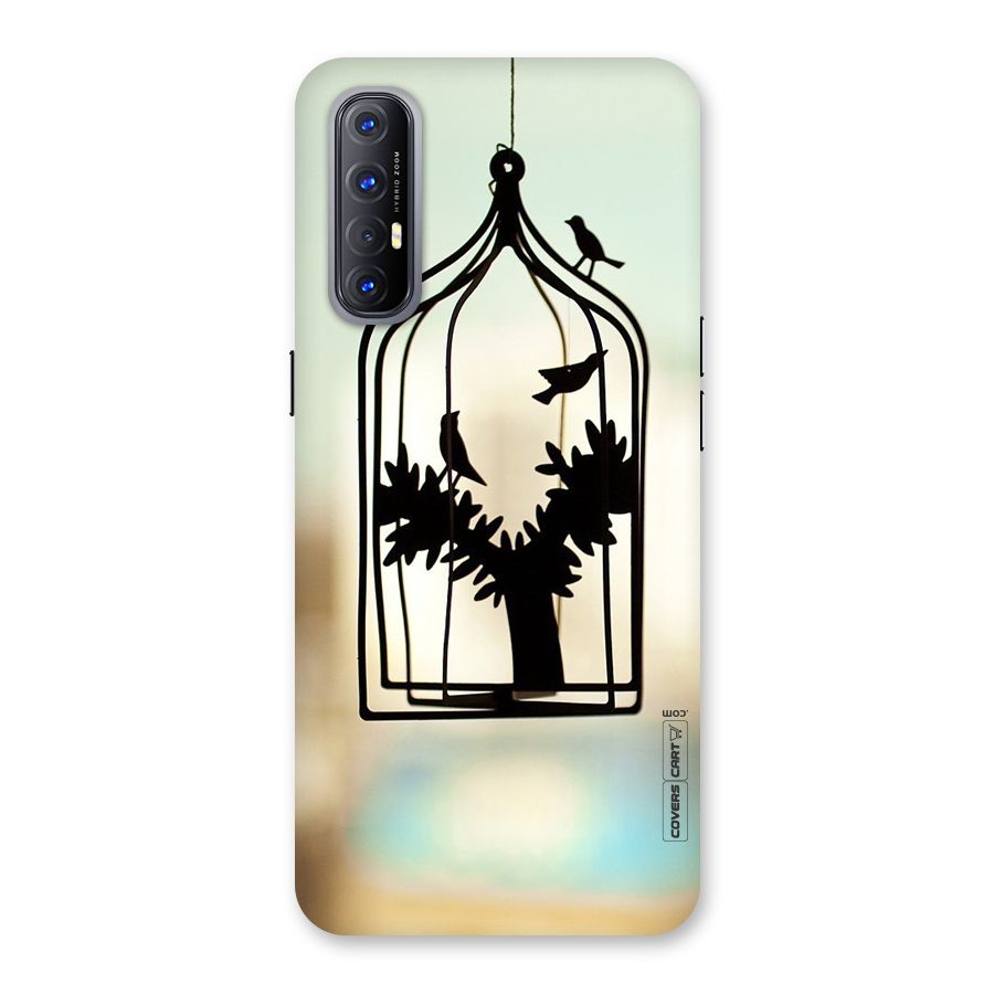 Beautiful Pegion Cage Back Case for Reno3 Pro