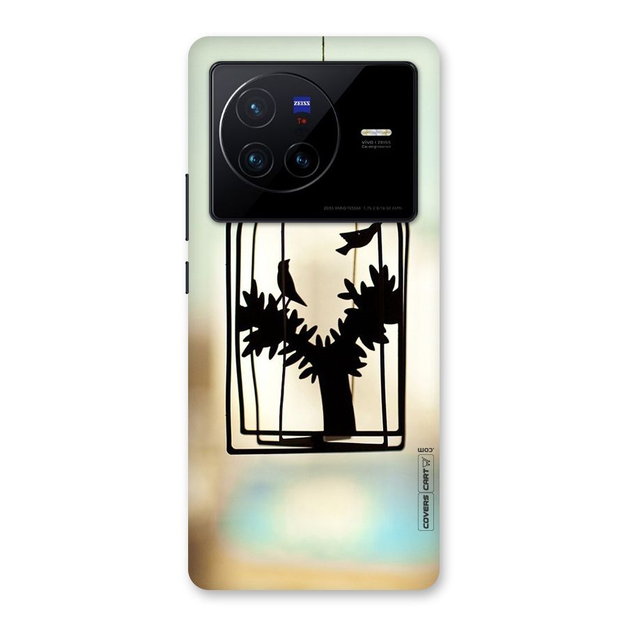 Beautiful Pegion Cage Back Case for Vivo X80