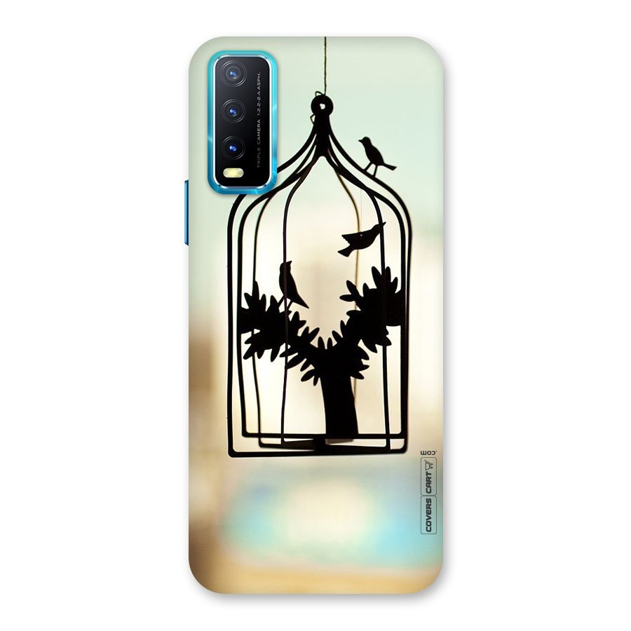 Beautiful Pegion Cage Back Case for Vivo Y20