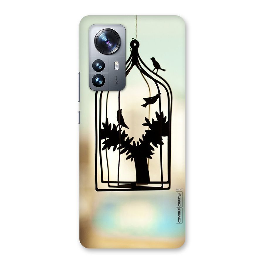Beautiful Pegion Cage Back Case for Xiaomi 12 Pro