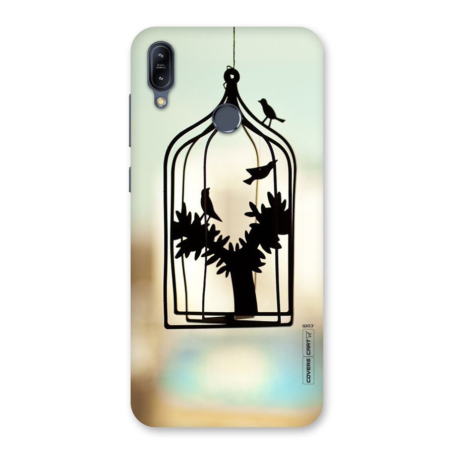 Beautiful Pegion Cage Back Case for Zenfone Max M2