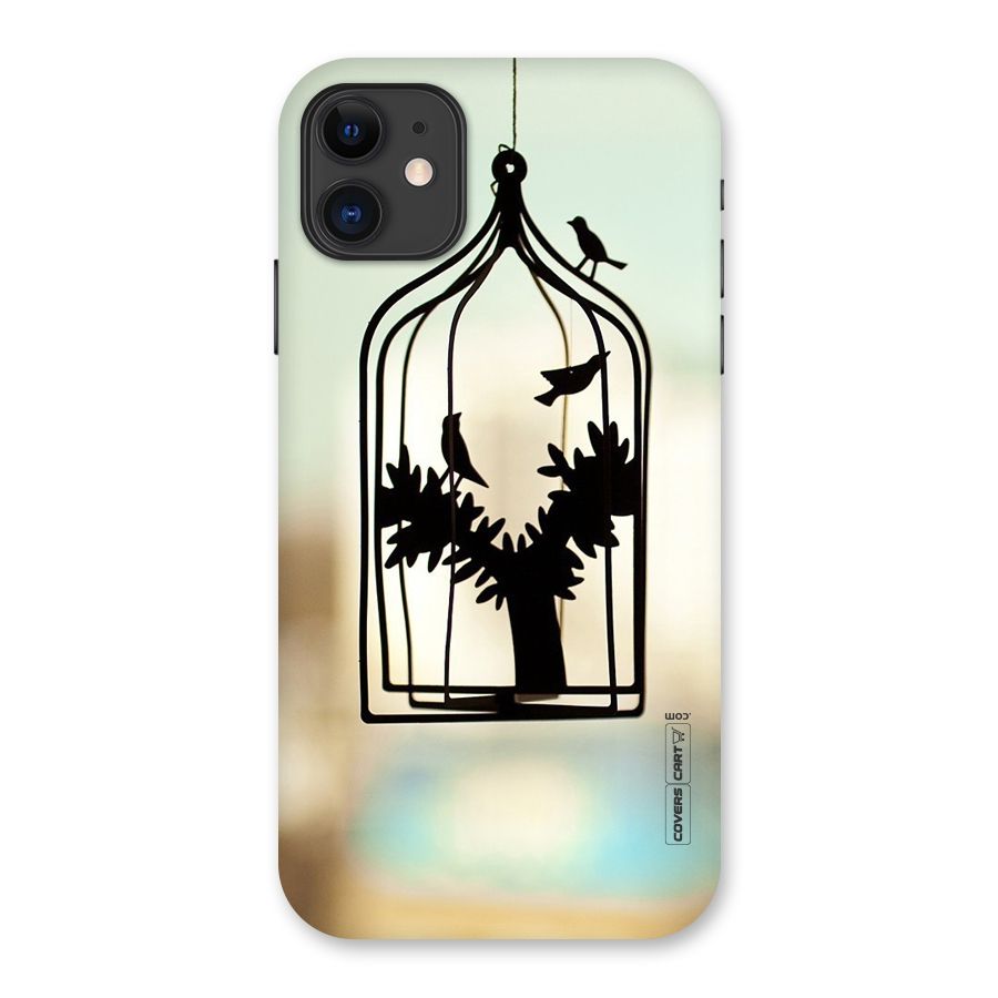 Beautiful Pegion Cage Back Case for iPhone 11