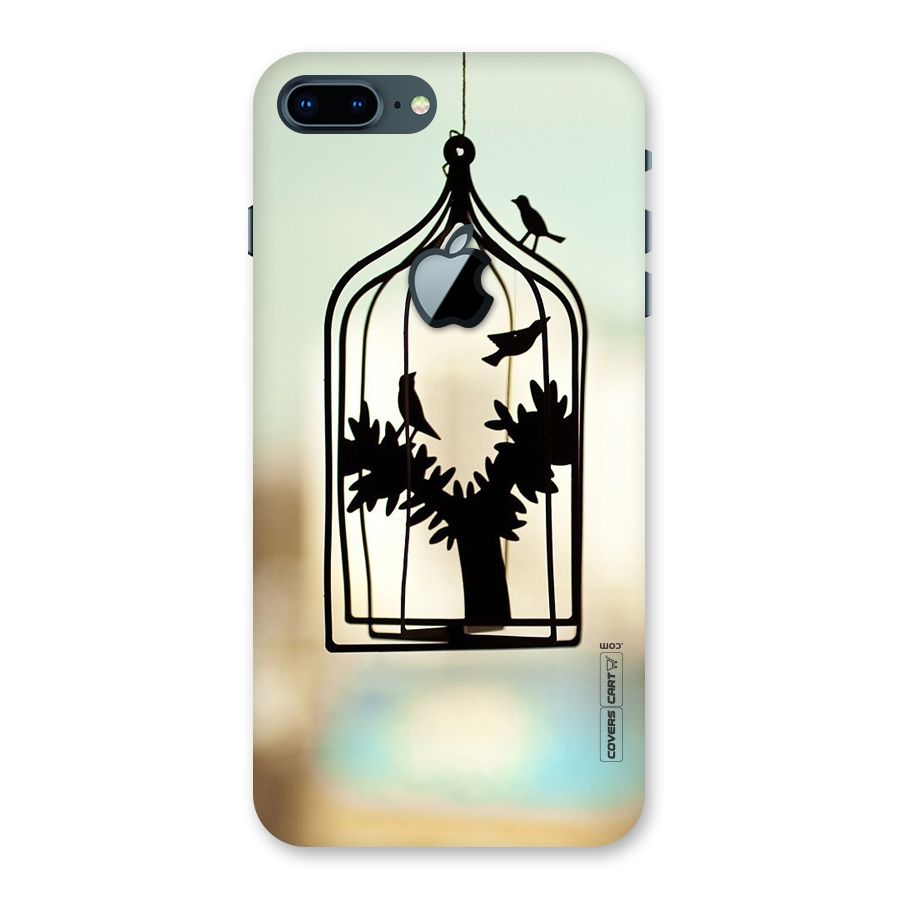 Beautiful Pegion Cage Back Case for iPhone 7 Plus Apple Cut