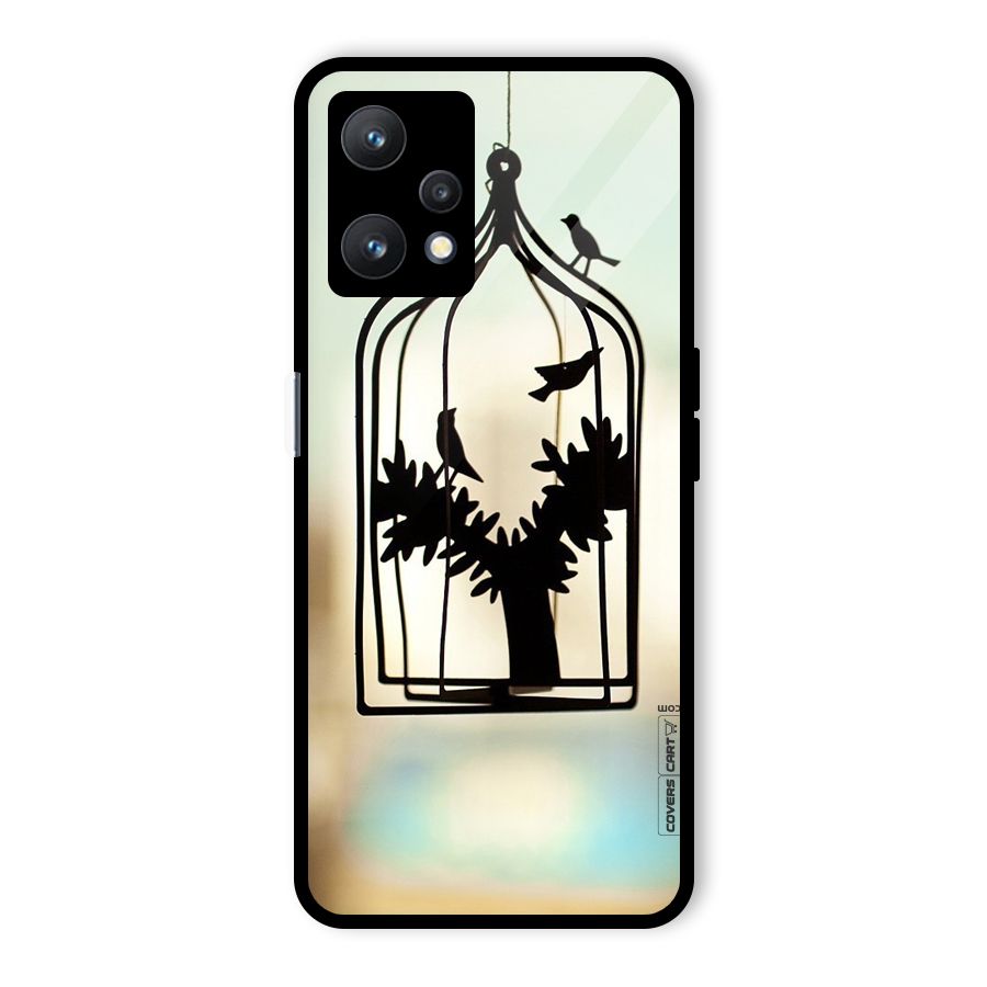 Beautiful Pegion Cage Glass Back Case for Realme 9 Pro 5G