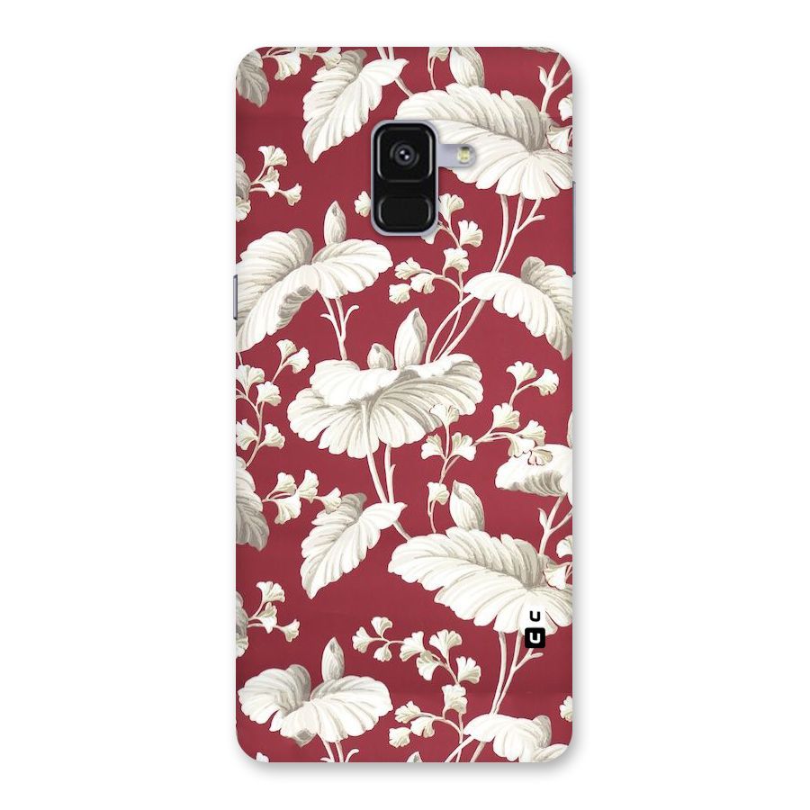 Beautiful Petals Back Case for Galaxy A8 Plus