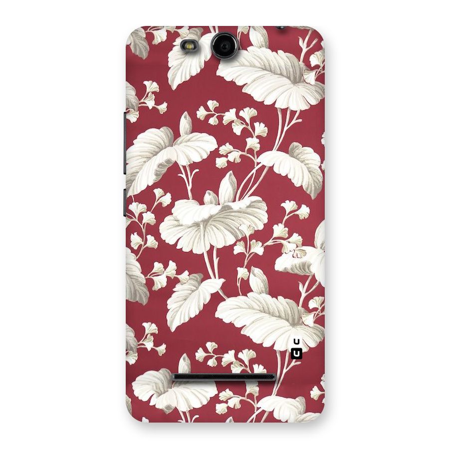Beautiful Petals Back Case for Micromax Canvas Juice 3 Q392