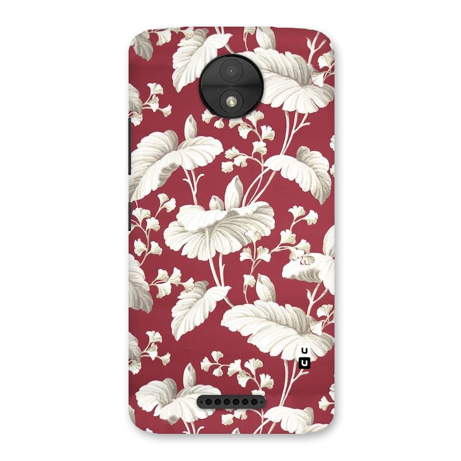 Beautiful Petals Back Case for Moto C