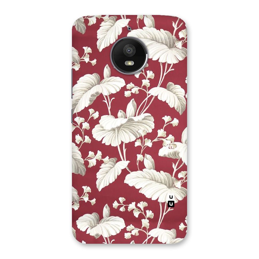 Beautiful Petals Back Case for Moto E4 Plus