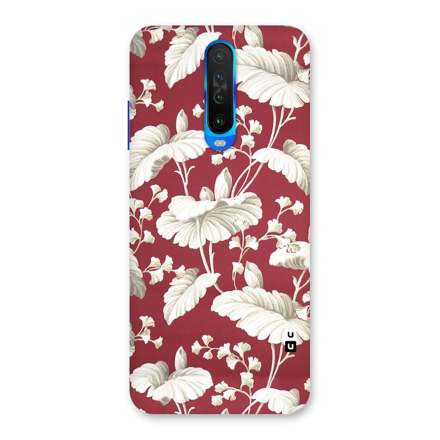 Beautiful Petals Back Case for Poco X2