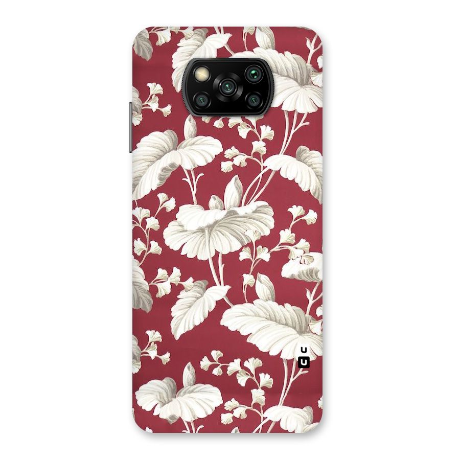 Beautiful Petals Back Case for Poco X3
