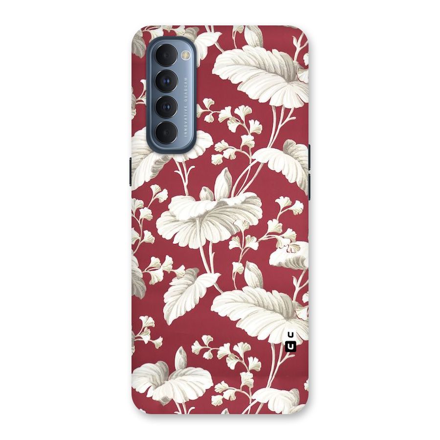 Beautiful Petals Back Case for Reno4 Pro