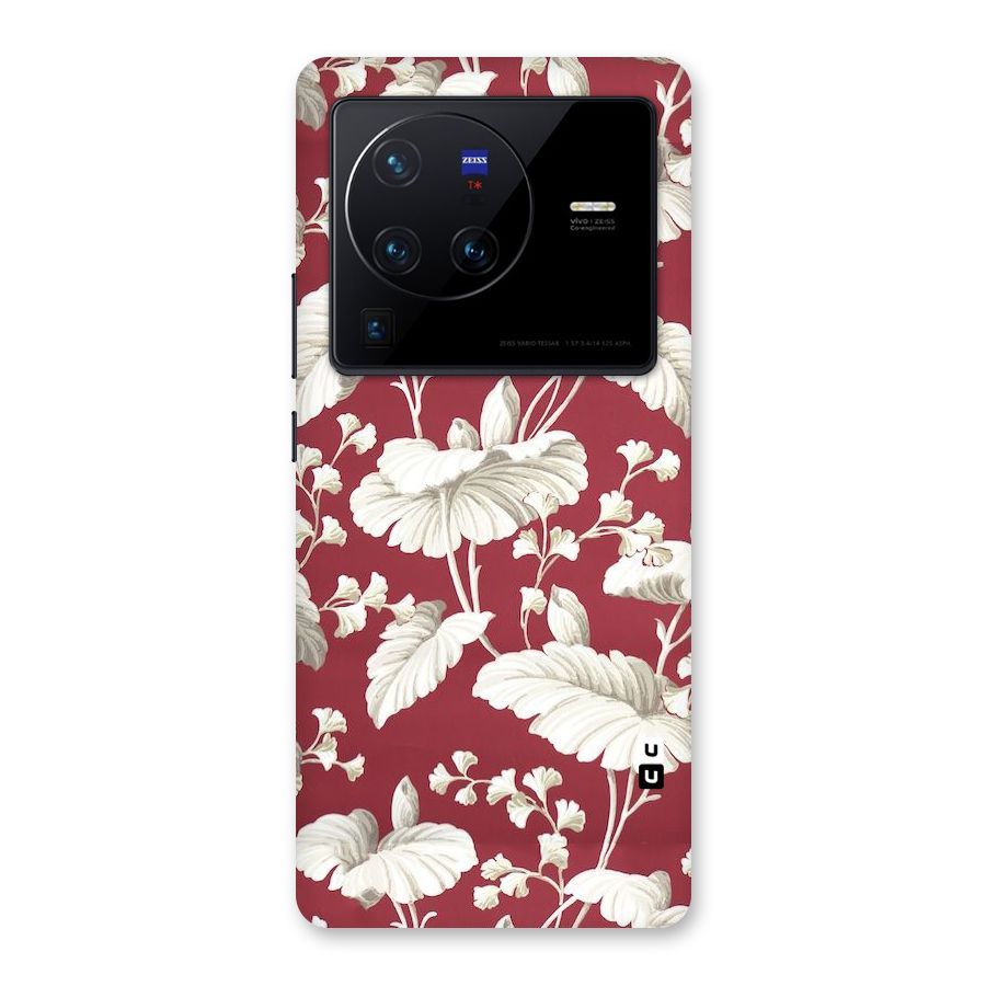 Beautiful Petals Back Case for Vivo X80 Pro