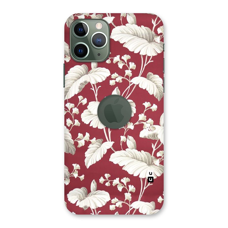 Beautiful Petals Back Case for iPhone 11 Pro Logo  Cut