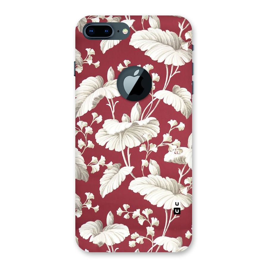 Beautiful Petals Back Case for iPhone 7 Plus Logo Cut