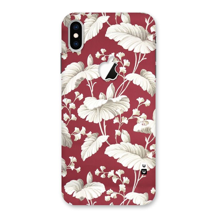 Beautiful Petals Back Case for iPhone XS Max Apple Cut