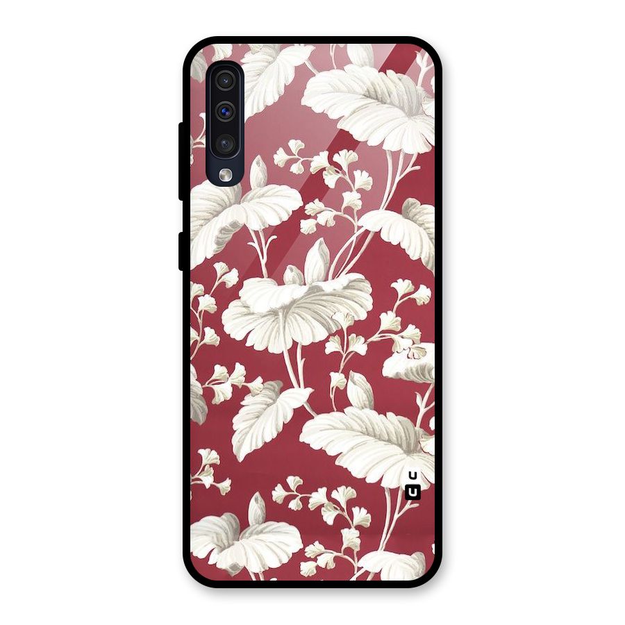 Beautiful Petals Glass Back Case for Galaxy A50
