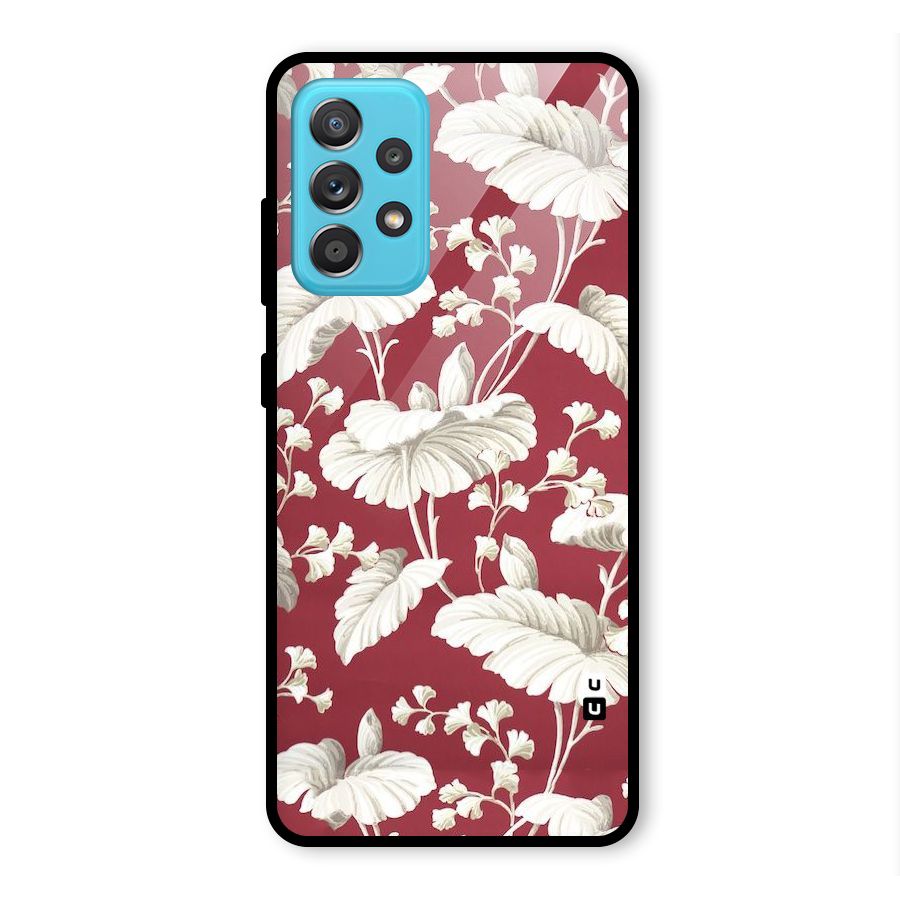 Beautiful Petals Glass Back Case for Galaxy A52