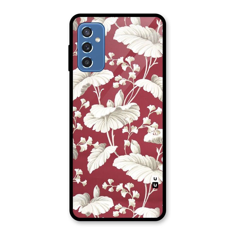Beautiful Petals Glass Back Case for Galaxy M52 5G