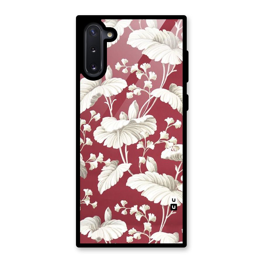 Beautiful Petals Glass Back Case for Galaxy Note 10