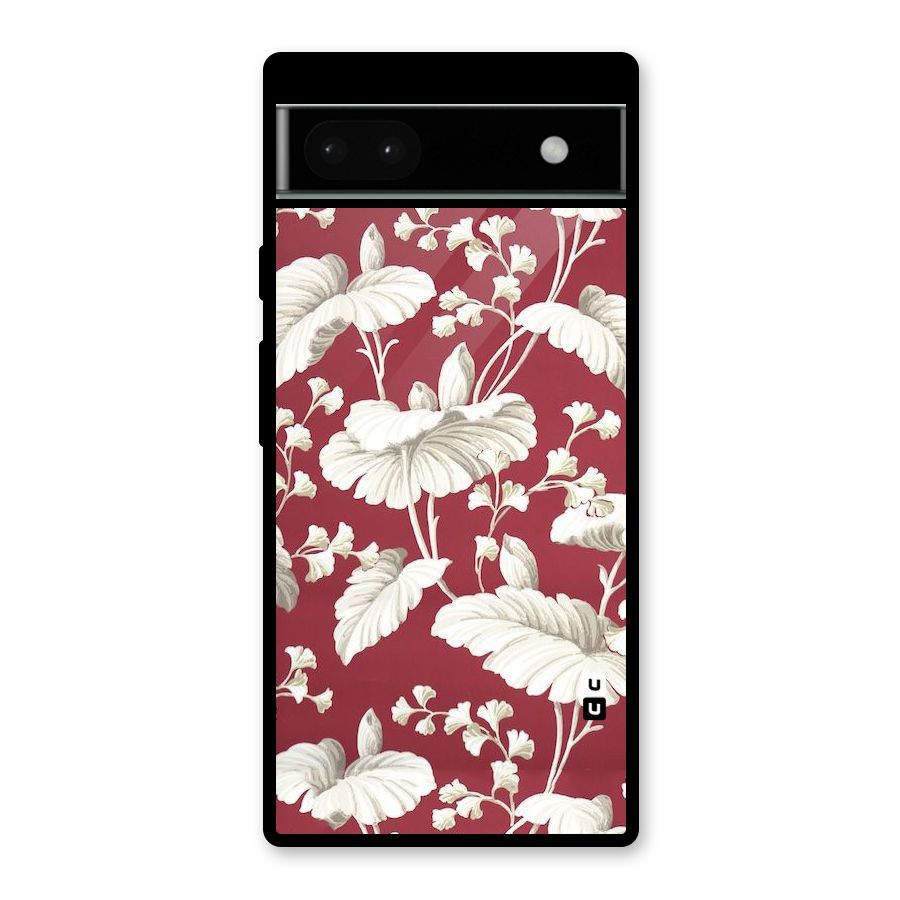 Beautiful Petals Glass Back Case for Google Pixel 6a